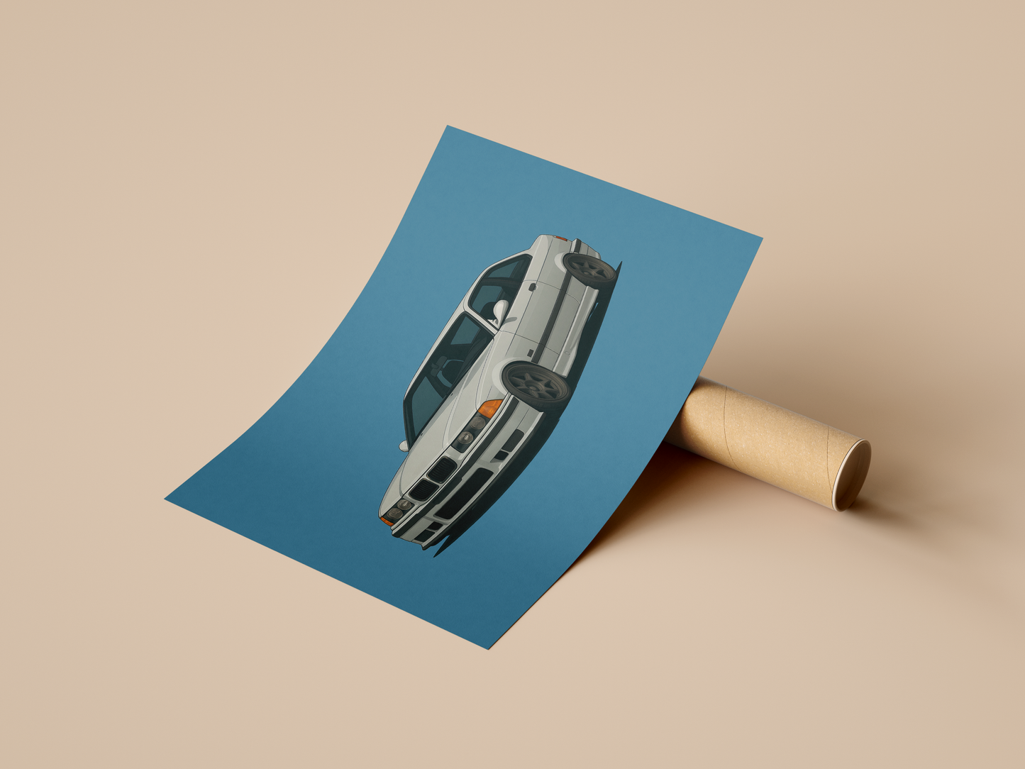 BMW E36 M3 Poster