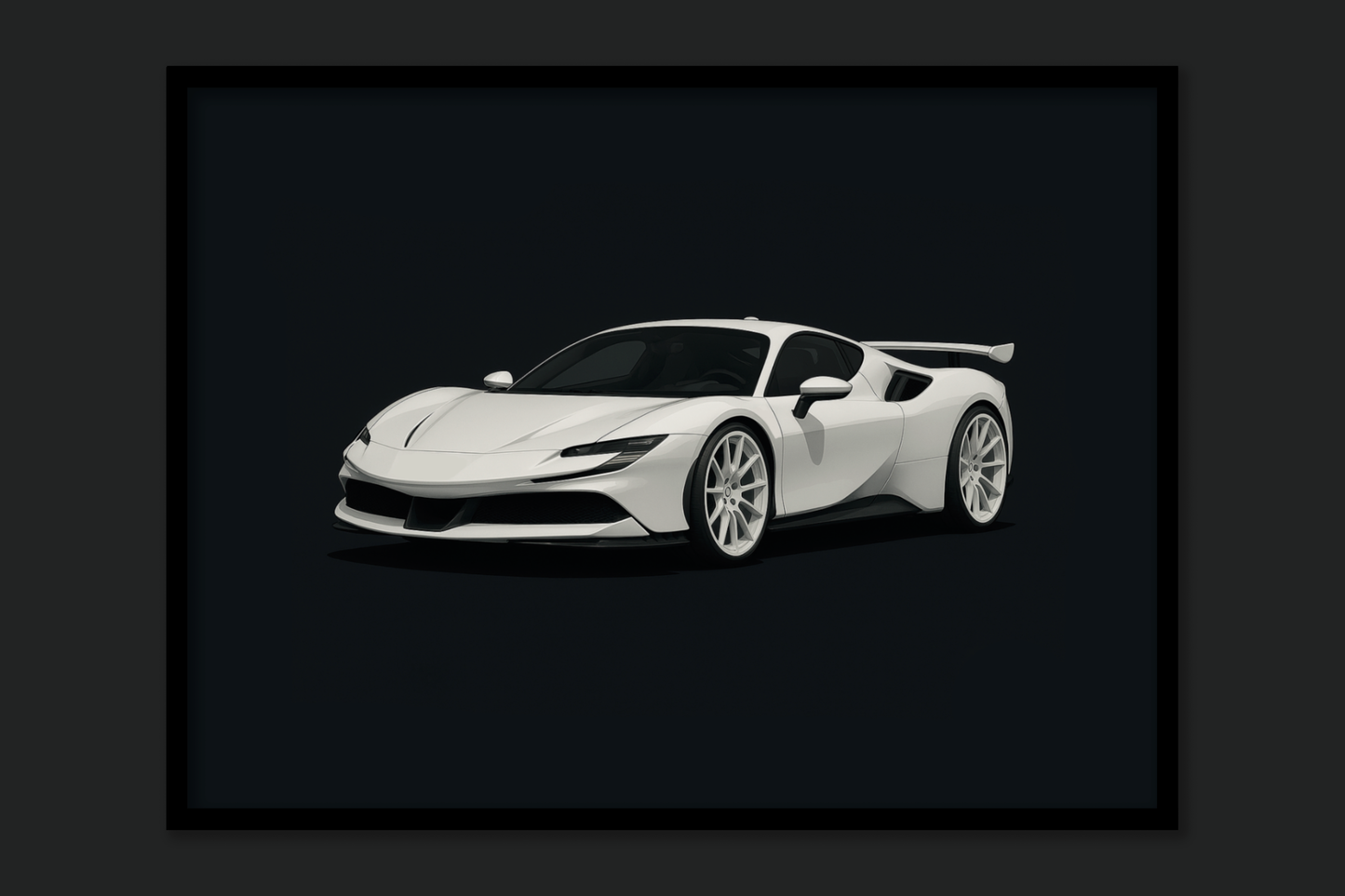 Ferrari SF90 Poster