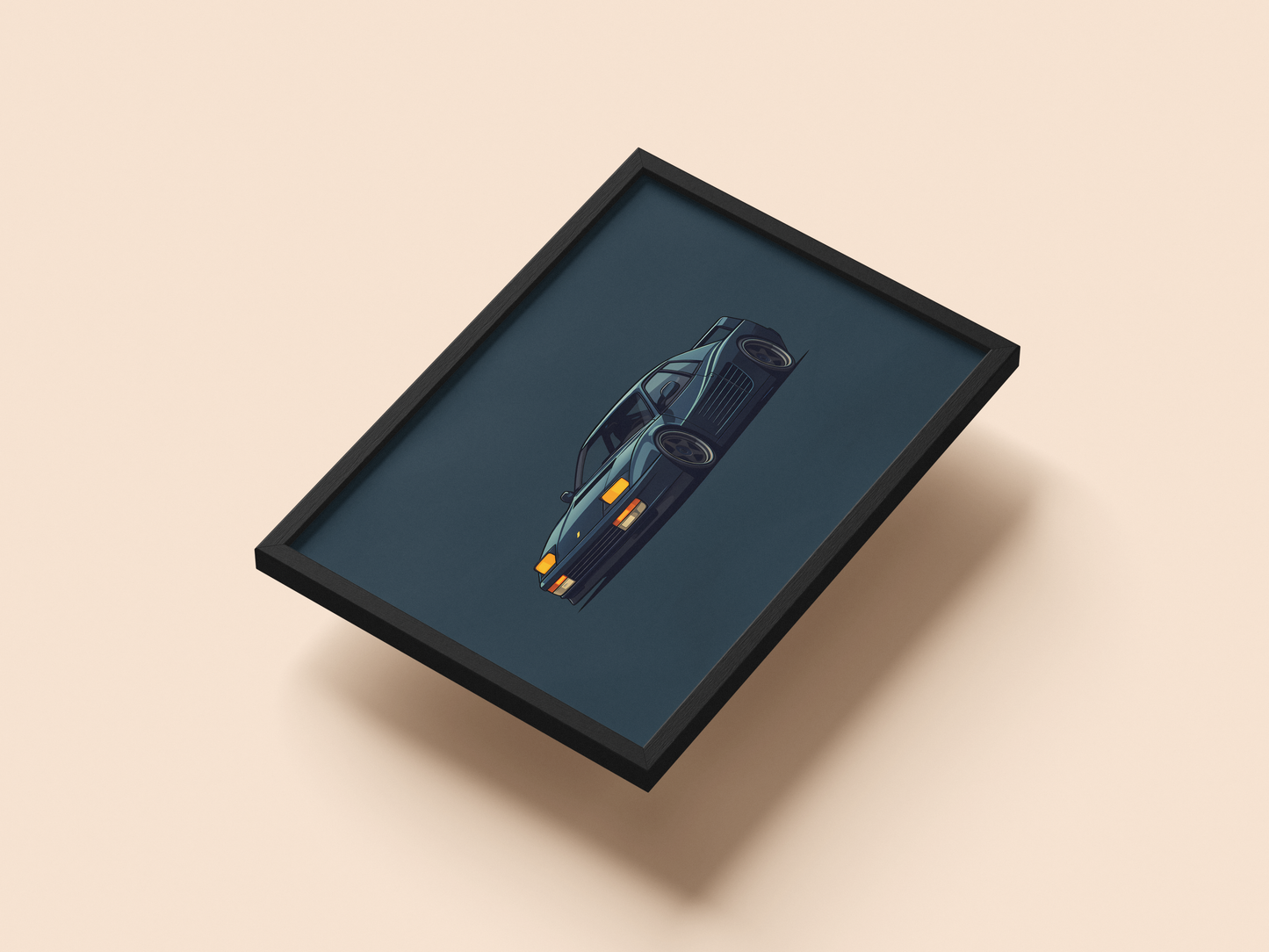 Ferrari Testarossa Poster