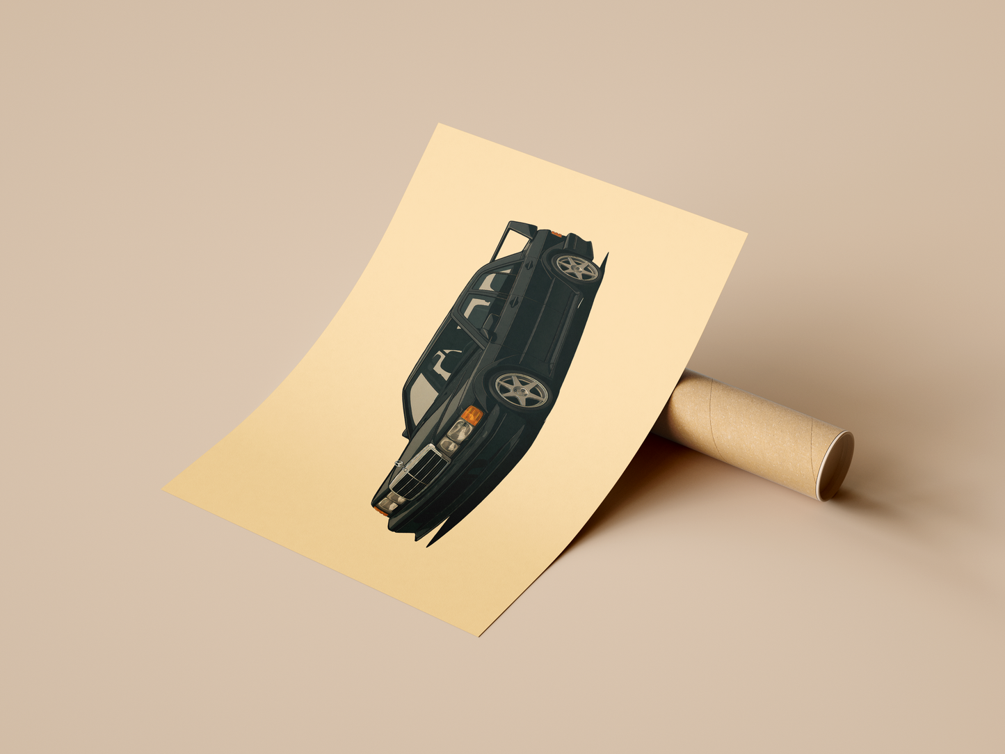 Mercedes E190 EVO Poster