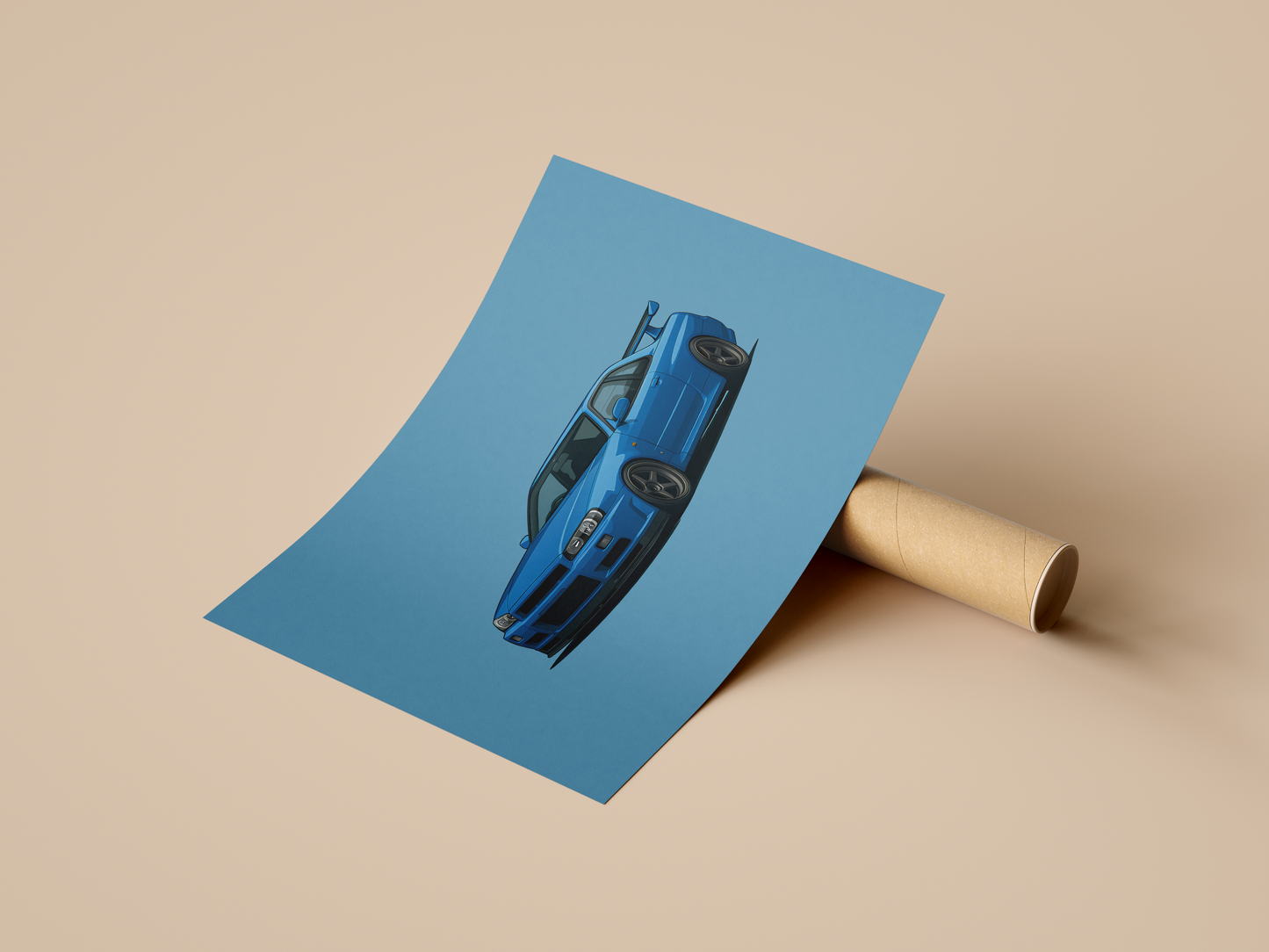 Nissan R34 Skyline Poster