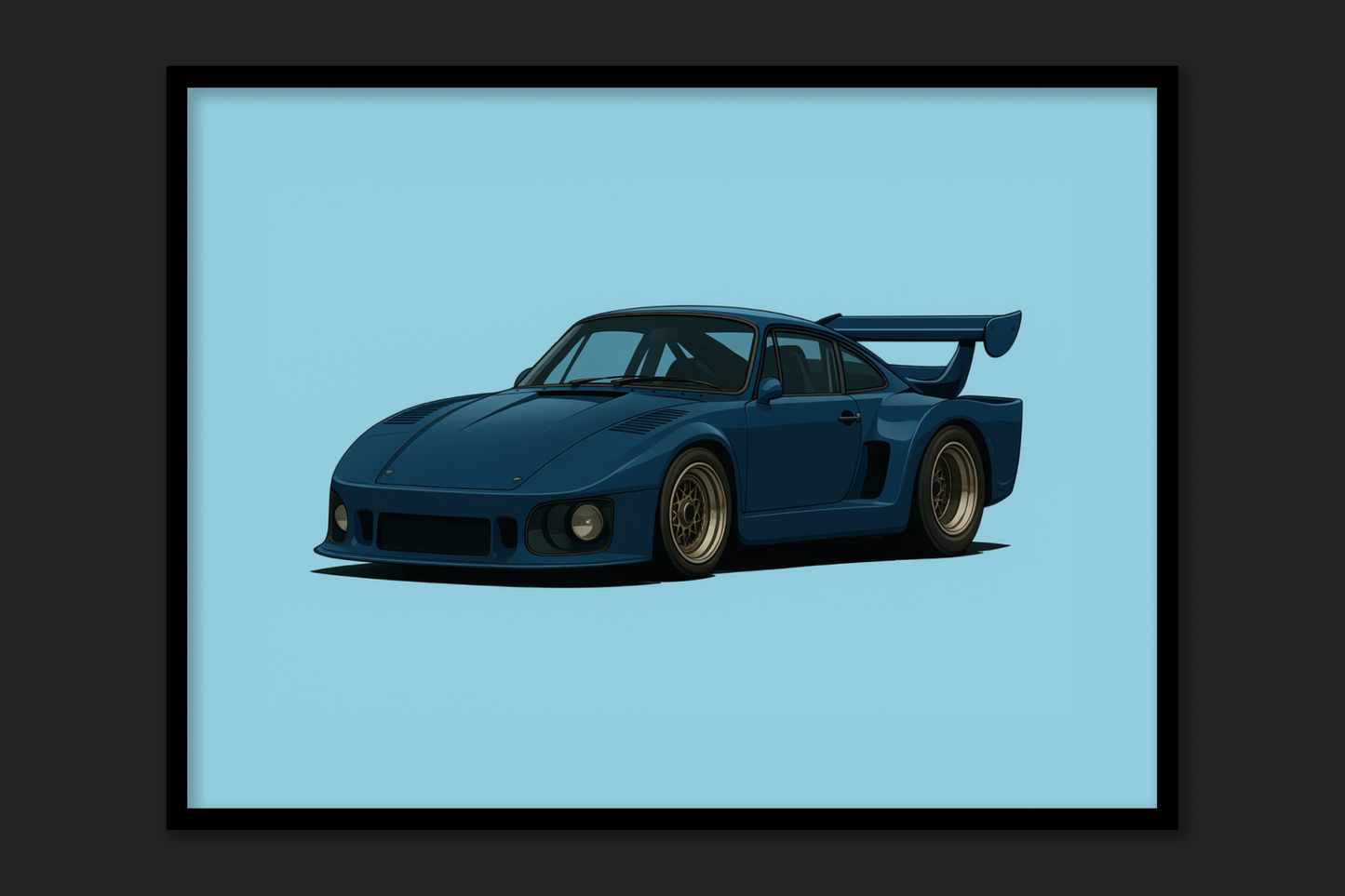 Porsche 935 Poster