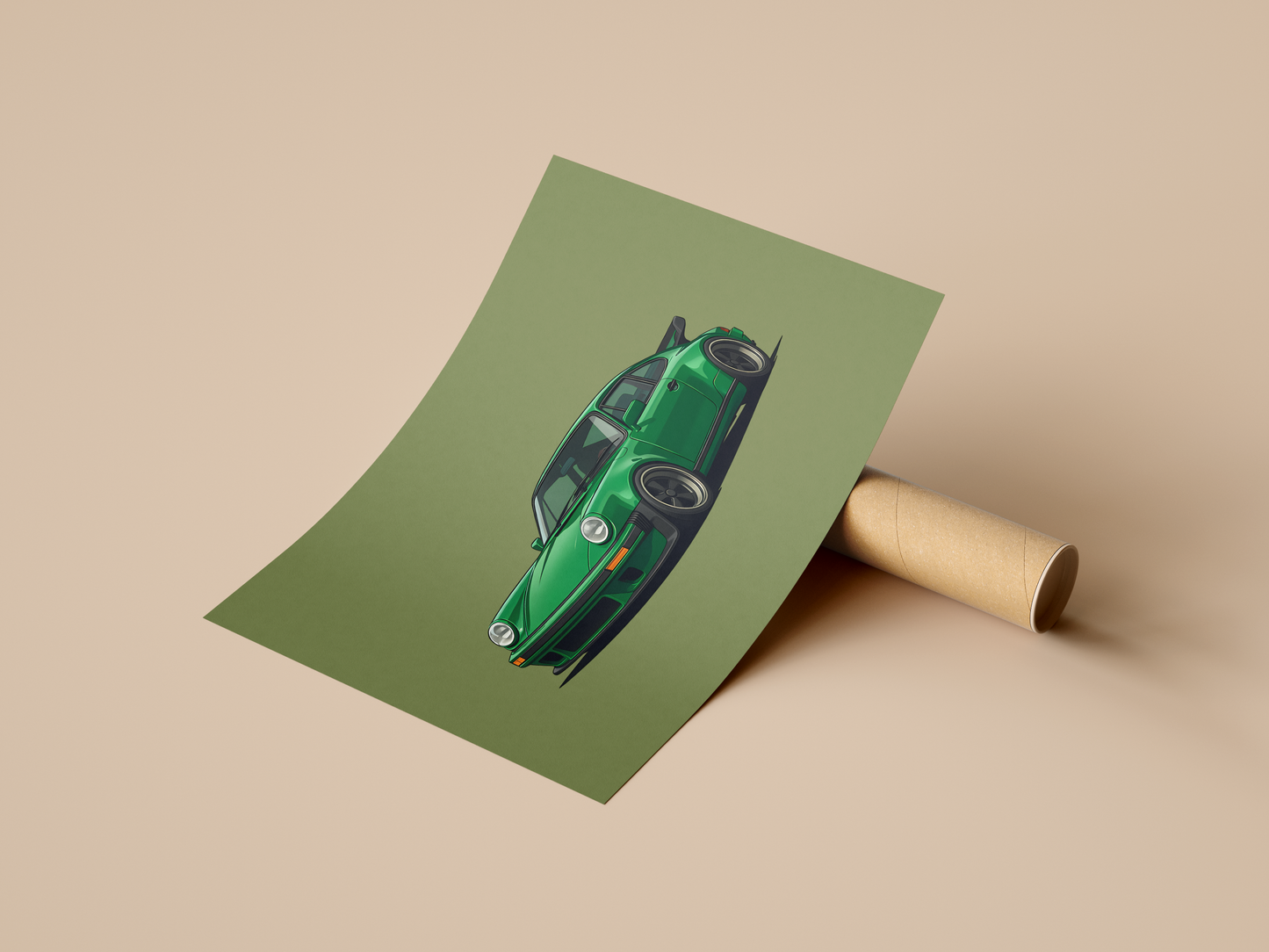 Porsche 964 Poster