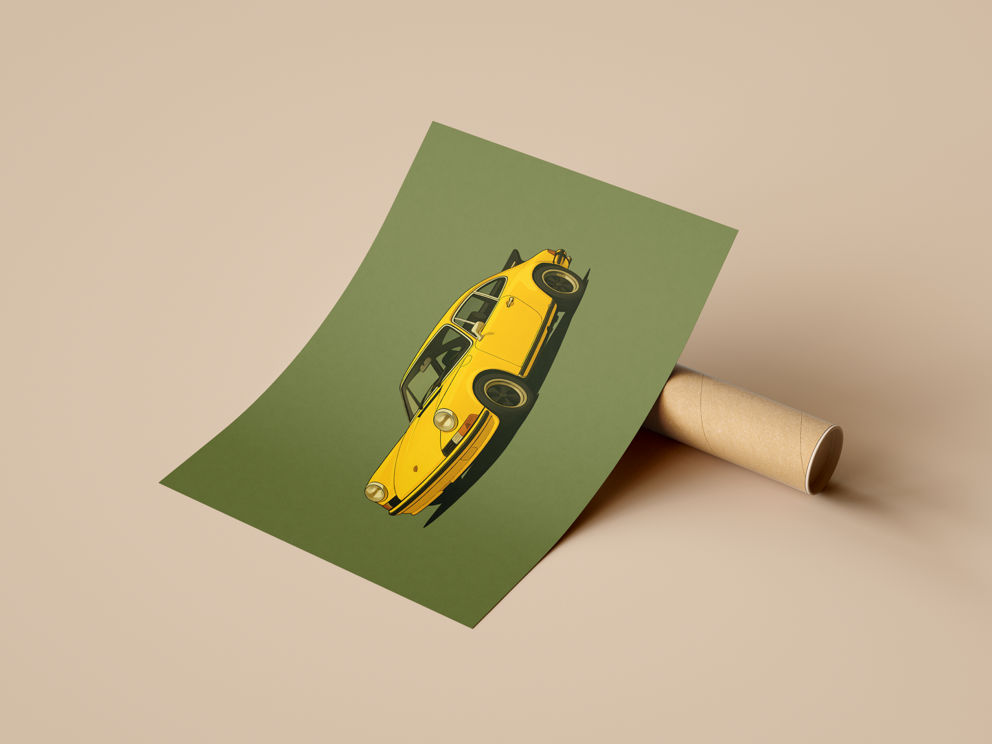 Porsche 964 Poster