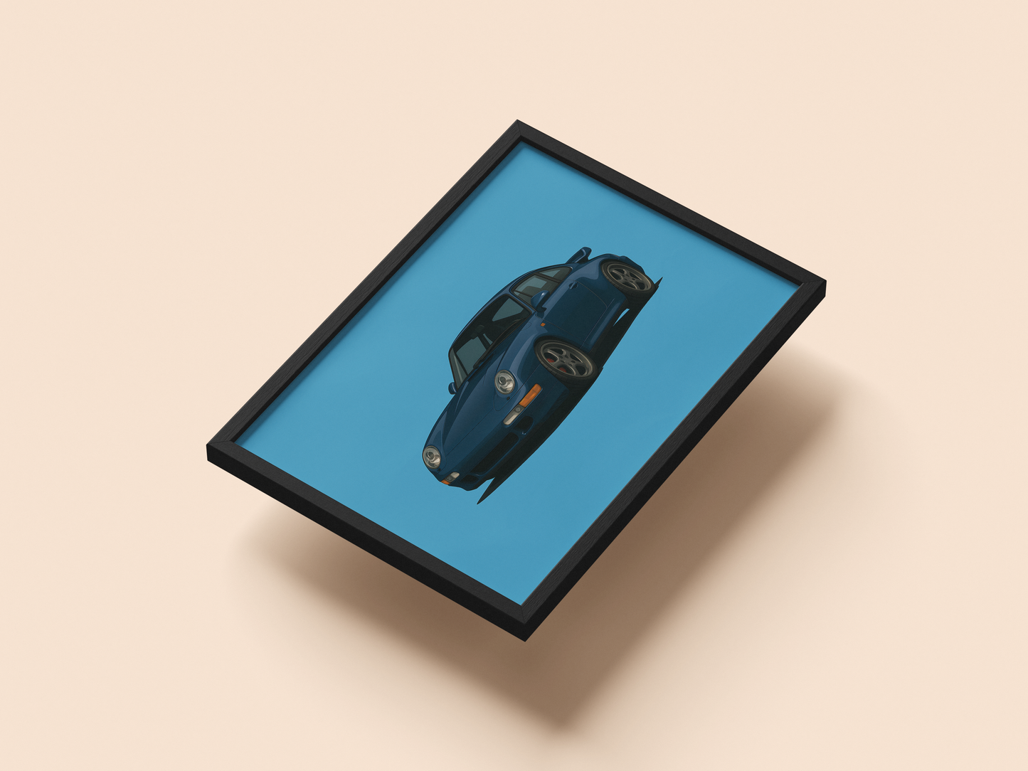 Porsche 993 Turbo Poster