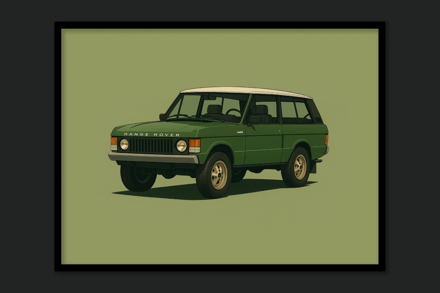Range Rover Poster