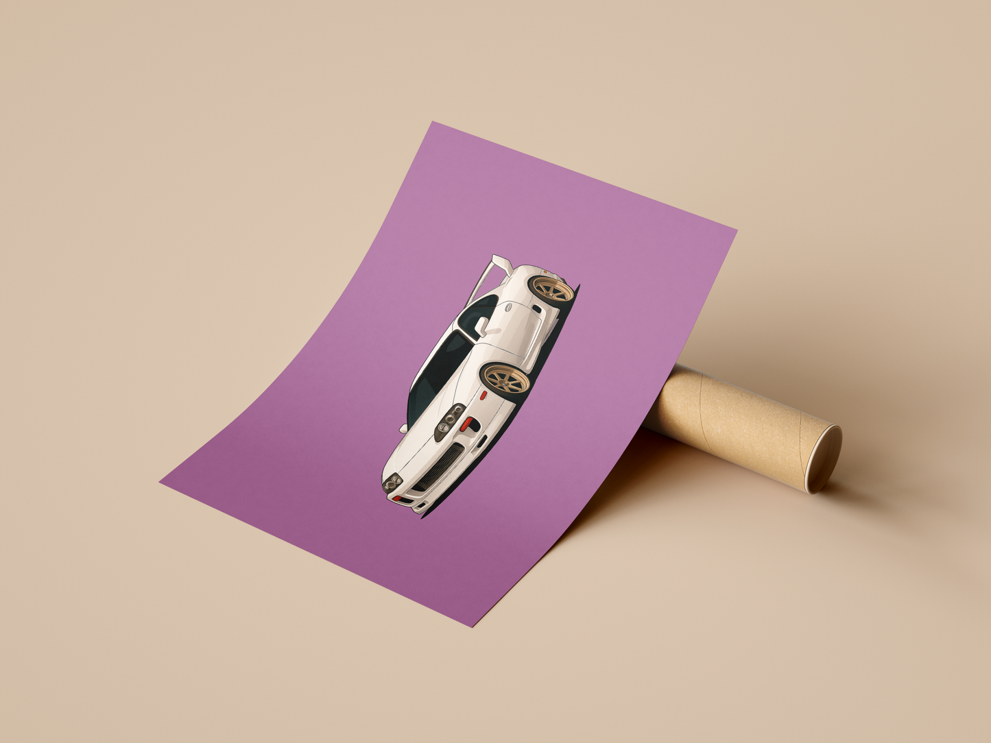Toyota Supra MK4 Poster