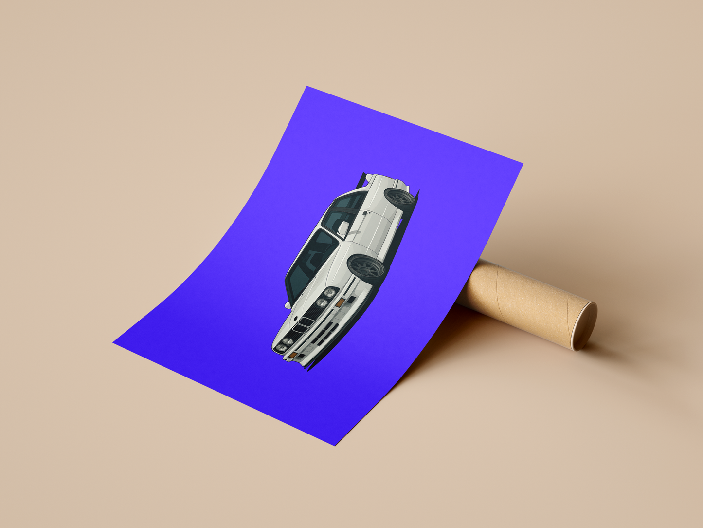 BMW E30 Poster