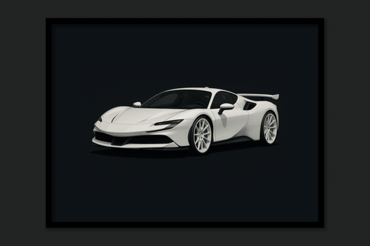Ferrari SF90 Poster