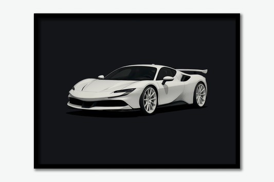 Ferrari SF90 Poster