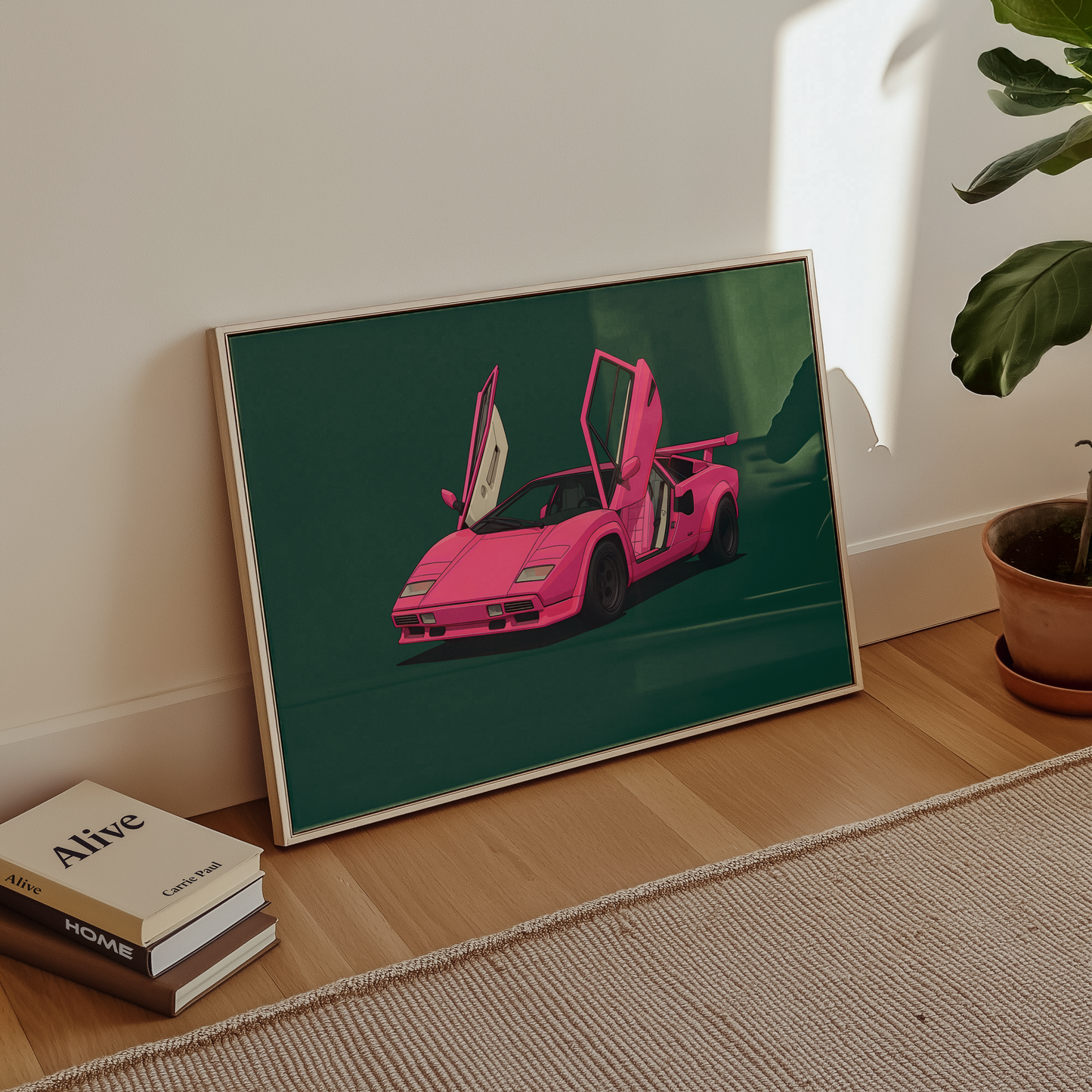 Lamborghini Countach Poster