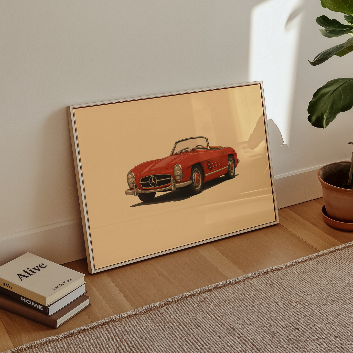 Mercedes 300 SL Poster