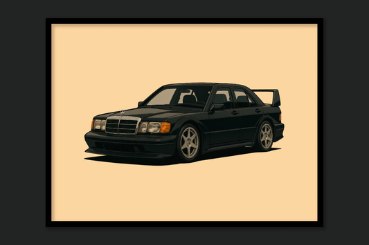 Mercedes E190 EVO Poster