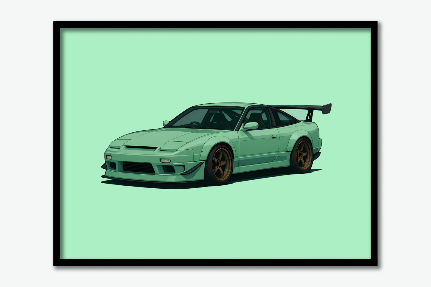 Nissan 200SX Poster