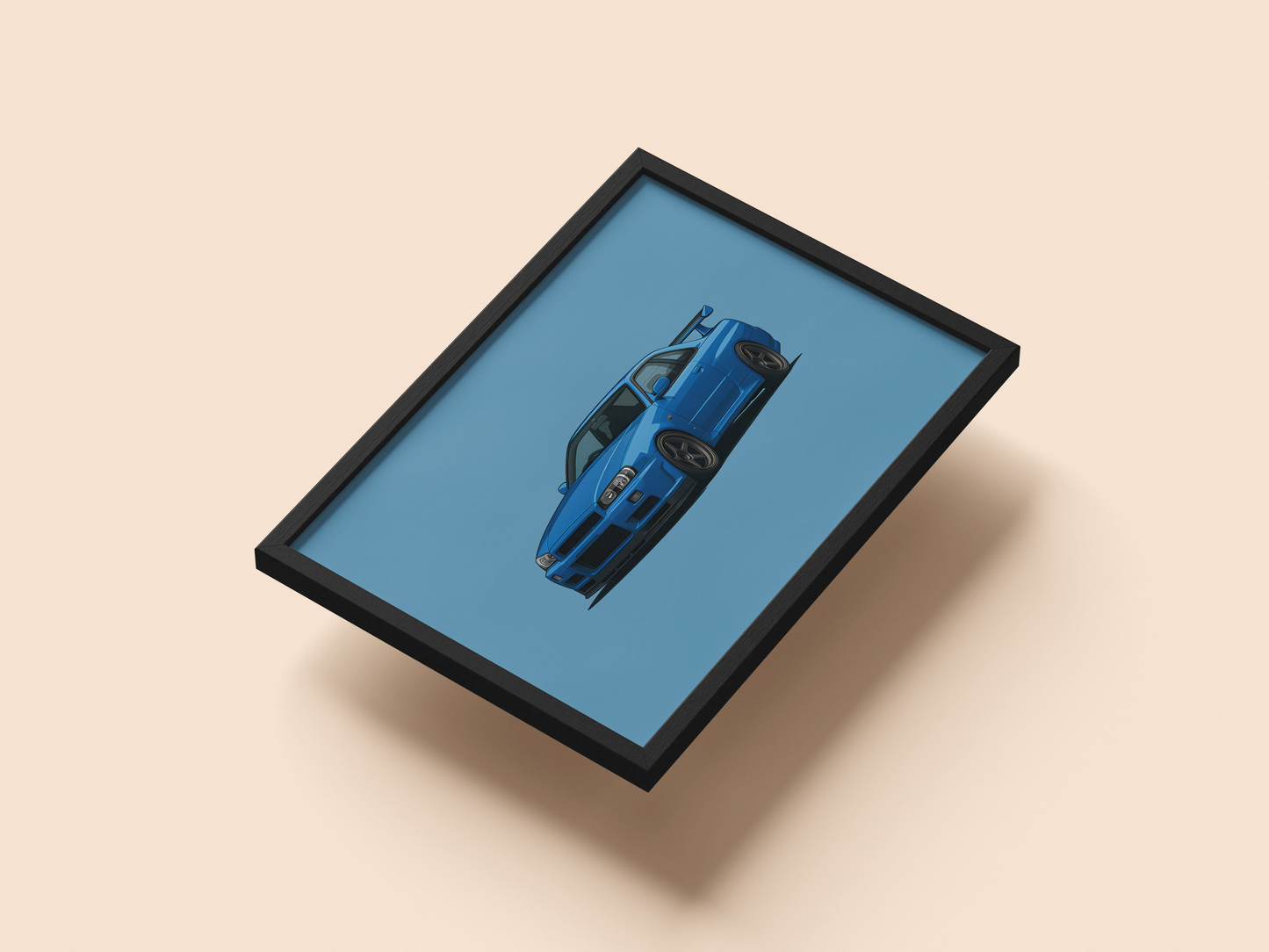 Nissan R34 Skyline Poster