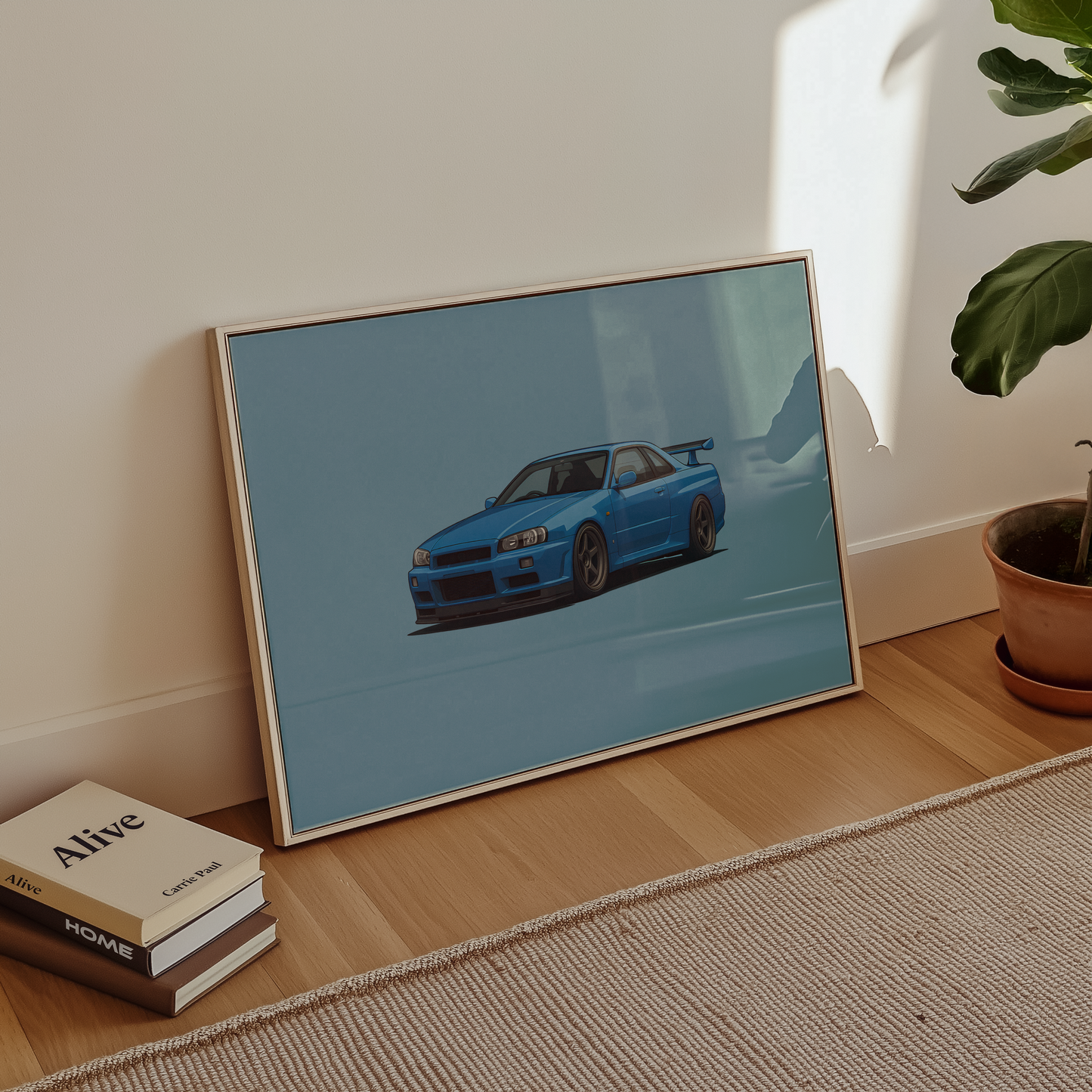 Nissan R34 Skyline Poster