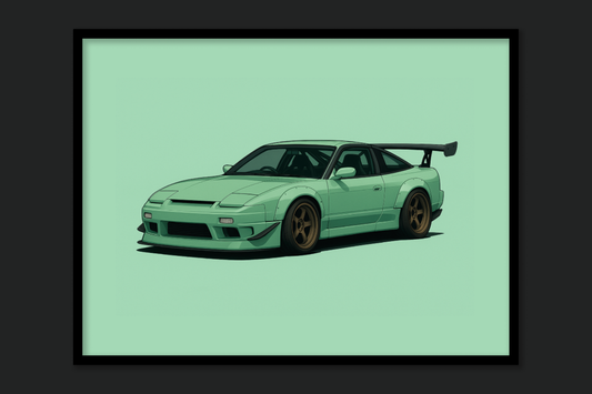 Nissan 200SX Poster