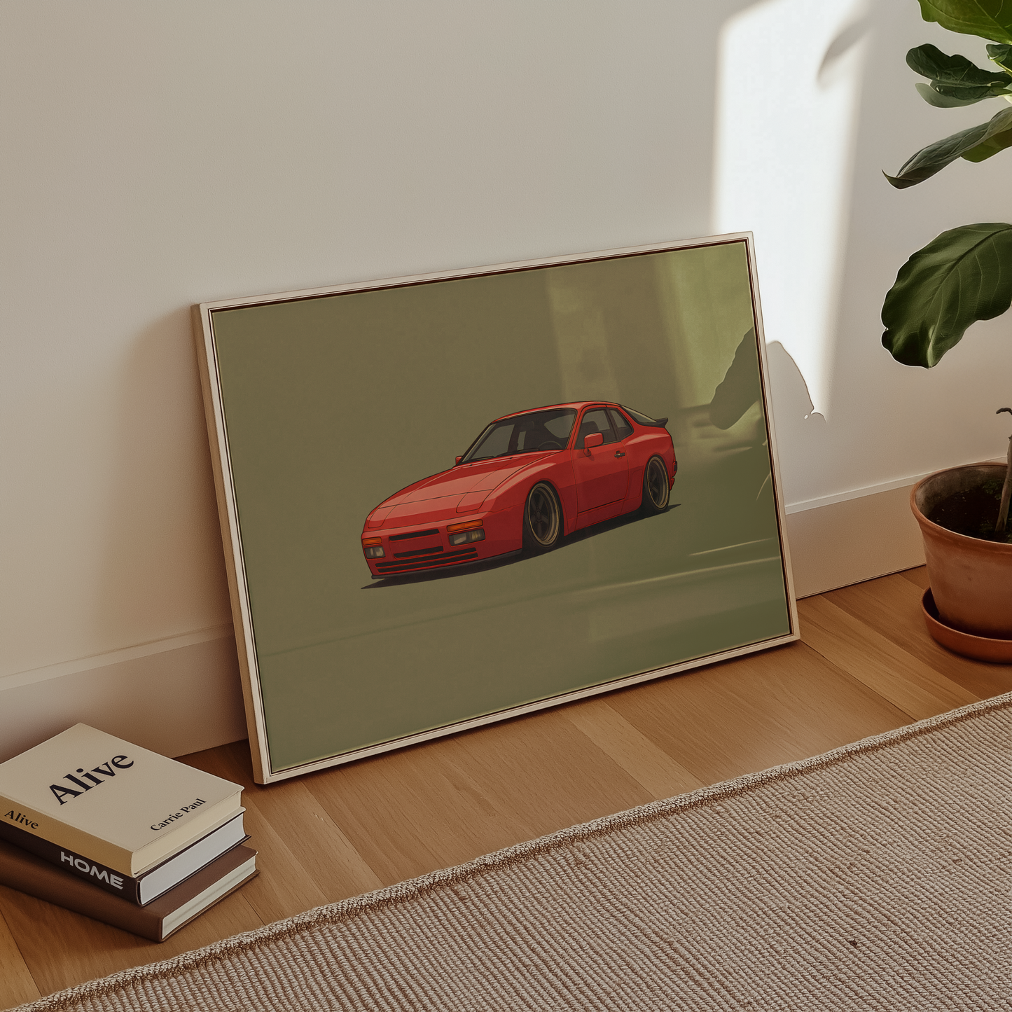 Porsche 944 Poster