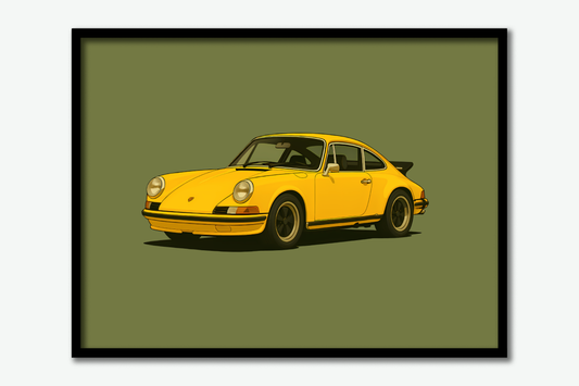 Porsche 964 Poster