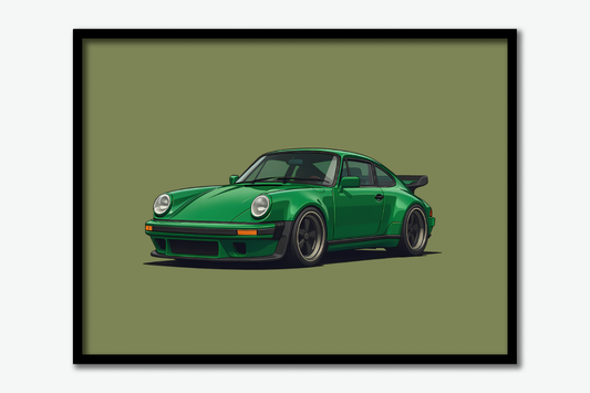 Porsche 964 Poster
