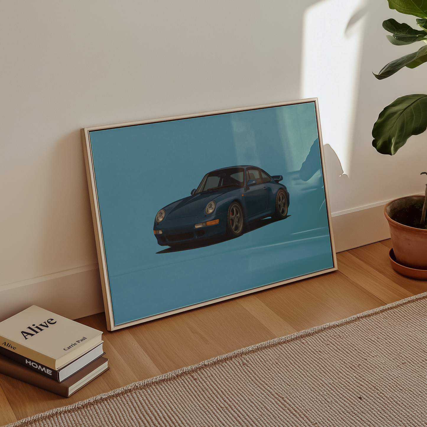 Porsche 993 Turbo Poster
