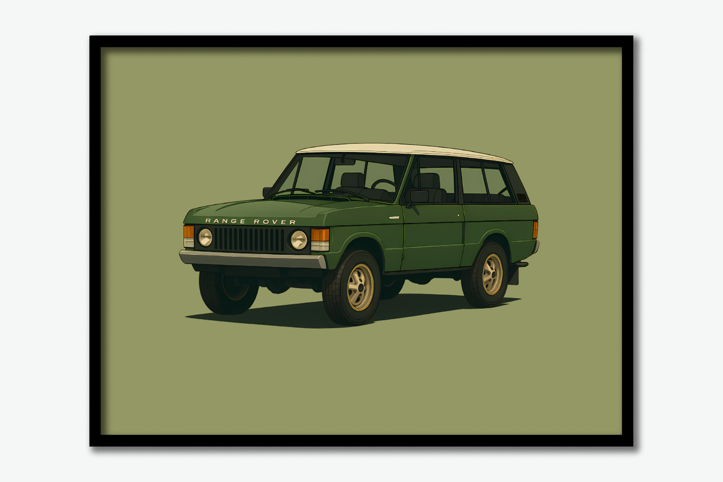 Range Rover Poster