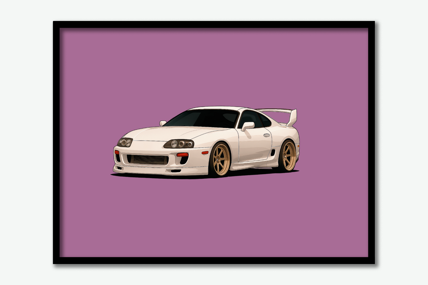 Toyota Supra MK4 Poster