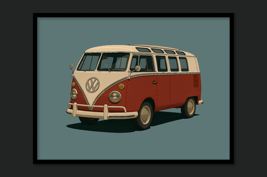 VW T1 Bulli Poster