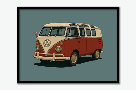VW T1 Bulli Poster