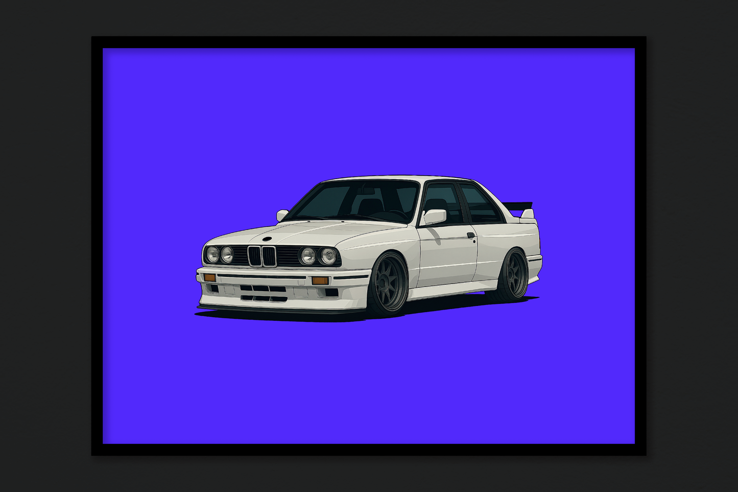 BMW E30 Poster