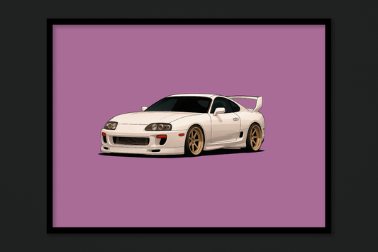 Toyota Supra MK4 Poster